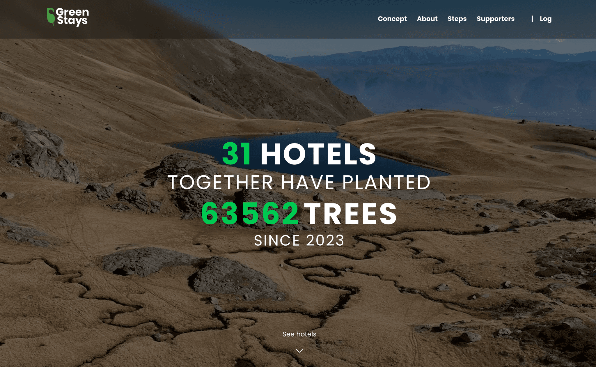 Cover image for Greenstays website